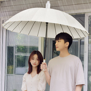 Folding Automatic Straight Handle Umbrella Impact Cloth Fiber Ribs Waterproof For Car And Indoor Use - Product Image 4
