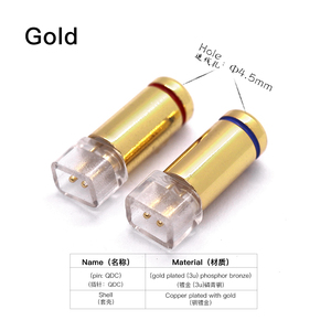 HAKUGEI Altın Kaplama AC Çıkışı Yepyeni 2.5/3.5/4.4 Kulaklık DIY Konektörü için Fiş - Product Image 4