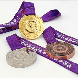 Medallas <span class=keywords><strong>de</strong></span> Premio <span class=keywords><strong>de</strong></span> Imitación Antigua del Fabricante Oneway, Venta al por Mayor, Personalizadas, Modernas, <span class=keywords><strong>de</strong></span> Aleación <span class=keywords><strong>de</strong></span> Zinc, Metal, Oro, Cobre para Deportes Estudiantiles - Product Image 2