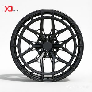 Jantes forgées monobloc noires concaves, design maillé, 5 trous, personnalisées, 18 19 20 21 22 pouces, 5x112 5x120, jantes de course pour M3 M4 X3 X5 X7 - Product Image 6