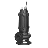 Pompe submersible d'eaux usées de pompe de drainage WQ non obstruée de grand débit pour l'eau sale