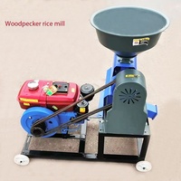Machine à décortiquer le riz brun monophasée à petite échelle, décortiqueuse de maïs sec, décortiqueuse de riz noir et de soja, décortiqueuse de haricots et de blé