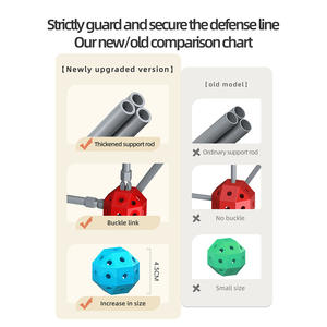 Garçons Filles DIY 3D <span class=keywords><strong>Construction</strong></span> Châteaux Tunnels STEM Building Toys Creative Ultimate <span class=keywords><strong>Fort</strong></span> Kit de <span class=keywords><strong>construction</strong></span> - Product Image 3