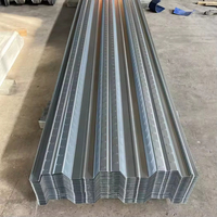 Plancher en acier profilé à nervures ouvertes avec design chinois, durable et anticorrosion pour les constructions de bâtiments commerciaux de grande hauteur
