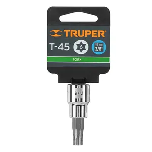 BOX 6 Douille Torx T-45, entraînement 3/8'', TRUPER - Product Image 4