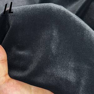 Tissu de velours coréen mat de haute qualité 160cm largeur 270gsm 92% Polyester 8% tissu de velours Spandex pour vêtements décor à la maison - Product Image 4