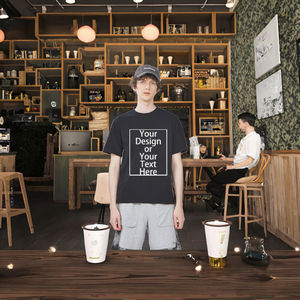 Camisetas de Hombre de Algodón 100%, Tejido de Punto Grueso, 220g, Lisas, de Secado Rápido y Transpirables - Product Image 2