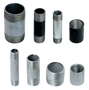 ISO228 306 304 Stainless Steel Screwed Hose Nipple Parallel Nipple SCREWED FITTINGS 150LBS Pipe Fitting In Elbow