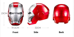 Casque de Moto <span class=keywords><strong>Iron</strong></span> <span class=keywords><strong>Man</strong></span> Électrique E1 2025 Vente Chaude avec Commande Vocale Jarvis et Ouverture/Fermeture en Anglais & Chinois - Product Image 3