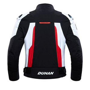 Veste de moto intégrale coupe-vent et imperméable pour homme avec col à capuche et manches longues, équipement de protection pour le dropshipping - Product Image 6