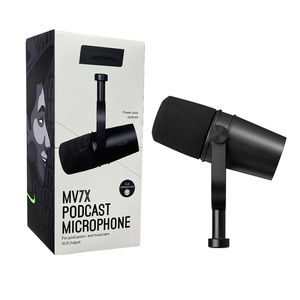 <strong>MV7X</strong> Professional Dynamic Podcast Microphone with Voice Isolation Technology, XLR Connection for Studio and Streaming - Product Image 4