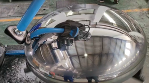 Chế biến món ăn cuối CNC đầy đủ tự động nhôm bể bánh xe máy đánh bóng công nghiệp cho thép không gỉ - Product Image 5