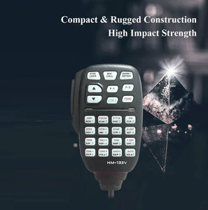 HM-133V Hm133 Dtmf Tay Loa Mic Microphone Cho ICOM ID-800H ID-880H IC-2800H IC-2820H IC-V8000 Di Động Đài Phát Thanh Walkie Talkie - Product Image 3