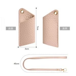 Fashion PU Leather Promotional Pen Holder with Neck Strap & Glasses Lanyard Portable Multipurpose Welcome <b>Gift</b> - Product Image 6