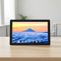 Tablette numérique professionnelle 15,6 pouces Android 10, écran tactile capacitif 10 points, Quad Core A33, 2 Go RAM, 32 Go ROM, noire, avec ports USB et série
