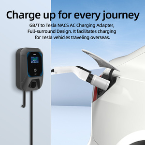 Adaptateur <span class=keywords><strong>de</strong></span> charge EV GB/T vers NACS en cuivre plaqué argent, haute conductivité, connexion stable pour <span class=keywords><strong>Tesla</strong></span> 7kW 230V - Product Image 4
