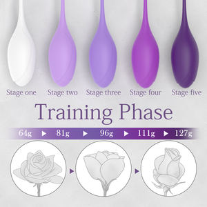 Vagina Übung Ben Wa Balls Kegel mit 5 gewichteten Bällen Beckenboden muskel reparatur CE-zertifiziert für Frauen - Product Image 4