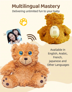 Peluche con IA, peluche educativo con IA para niños pequeños, cola larga, juguete de compañía para niños en stock OEM ODM - Product Image 3