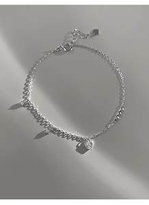 Pulsera de Plata 925 con Circonitas Brillantes, Diseño Simple y Elegante, Personalizable, Novedad 2024 - Product Image 3