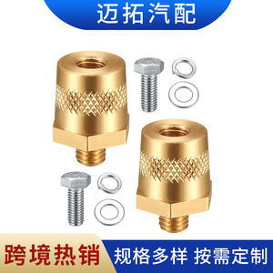 Brass <b>Battery</b> <b>Terminal</b> 8mm Internal 6/8mm External Thread For Car Hybrid Vehicles - Product Image 4