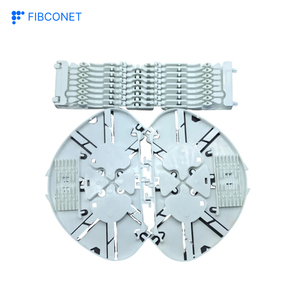 FTTH <span class=keywords><strong>Moins</strong></span> <span class=keywords><strong>Cher</strong></span> Prix ABS Material12 24 Core Fiber Optique En Plastique Boîte Plaque Cassette Épissure Plateau Épissure Plateau Épissure Cassette - Product Image 5