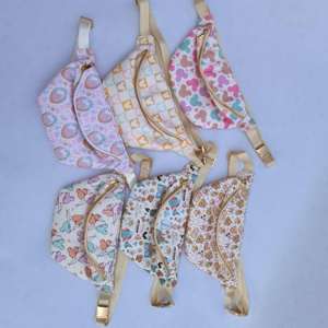 Bolsa de Cintura Personalizable con Diseño Impreso para Viajes, Bolsillo Interior con Cremallera, <span class=keywords><strong>Riñonera</strong></span> de Nailon Jumbo, Linda Bolsa Cruzada para Parque - Product Image 1