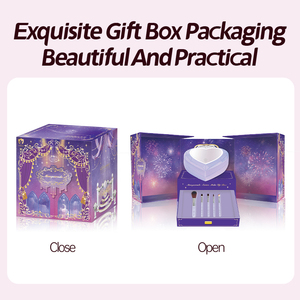 Kit <span class=keywords><strong>de</strong></span> <span class=keywords><strong>maquillage</strong></span> miroir <span class=keywords><strong>magique</strong></span> pour enfants, ensemble cosmétique lavable avec vernis à ongles et fards à paupières, boîte <span class=keywords><strong>de</strong></span> <span class=keywords><strong>maquillage</strong></span> non toxique pour enfants - Product Image 5