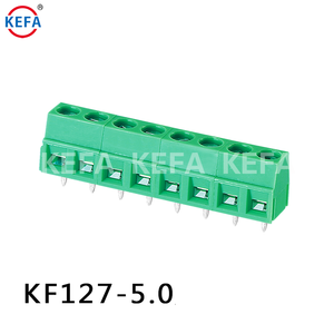 KEFA KF127-5.0 300V 10A Klemmenblock mit vernickelten Kupferkontakten 26-14AWG Leiter Schraubverbindung - Product Image 2