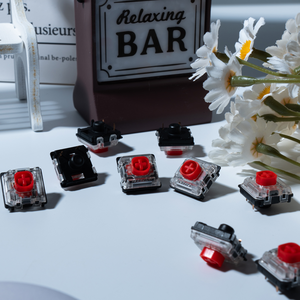 Gateron KS-33 cấu hình thấp im lặng 2.0 cơ khí chuyển đổi 3pin 5pin RGB chơi game cơ khí DIY tùy chỉnh bàn phím cơ khí chuyển đổi - Product Image 5