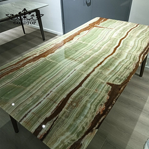 Goldtop Esmeraldo Onyx, Piedra Natural Pulida, Encimeras Modernas, Panel de Pared, Baldosas para Piso, Borde Pulido, 5 Años de Garantía para Hoteles - Product Image 5