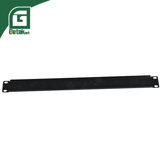 Geteknet OEM ODM 19" 1U Cabinet Black Blank Panel Rack Shelf Blind Plate for Server Rack Enclosure in Stock