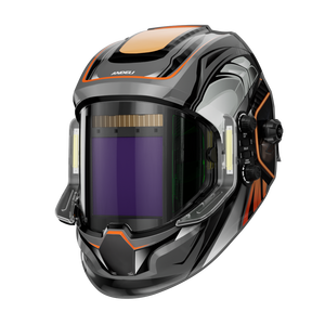 Andeli Tùy Chỉnh Nhà Máy 180 Độ Cửa Sổ Cuối Cùng 3.5 Giờ Lớn Xem 3.94 "X3.74" Với 2 LED Ánh Sáng Hàn Mũ Bảo Hiểm - Product Image 1