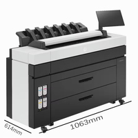 Impresora Multifuncional HP DesignJet XL 3800 de 36 Pulgadas A0 con Escáner Integrado para Producción de Planos de Ingeniería