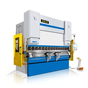 Serie eléctrica pura 1600MM Placa de hoja de Metal de 50 toneladas máquina dobladora de freno de prensa hidráulica CNC automática