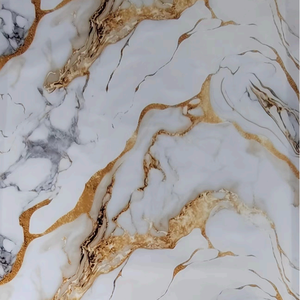 Vinyl Sticker Foam Wall Sticker Decorative Marble <strong>Pattern</strong> 3D Foam <strong>Wallpaper</strong> for Home Decoration - Product Image 1