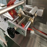 Haute vitesse oreiller flux Croissant bretzel Brioche Bagel pain grillé étanchéité Machine d'emballage pour divers produits de boulangerie