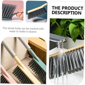 แปรงทำความสะอาดพลาสติกแบบขายส่ง ขนแปรงนุ่ม สำหรับปัดฝุ่นในรถยนต์ เตียง โซฟา ร่องประตู เฟอร์นิเจอร์ เสื้อผ้า - Product Image 6