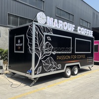 Camion de restauration mobile en acier, remorque alimentaire, personnalisable, vente directe usine pour les États-Unis, le Canada, l'Europe et l'Australie