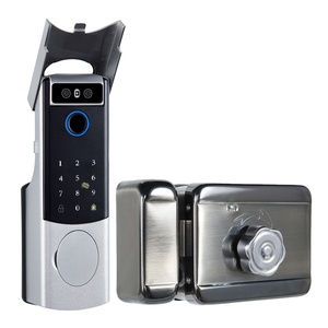 <span class=keywords><strong>Serrure</strong></span> étanche HanDaily pour portail extérieur, <span class=keywords><strong>serrure</strong></span> de porte <span class=keywords><strong>à</strong></span> reconnaissance faciale Wifi, <span class=keywords><strong>serrure</strong></span> numérique <span class=keywords><strong>à</strong></span> empreinte digitale, mot de passe, application, carte RFID - Product Image 1