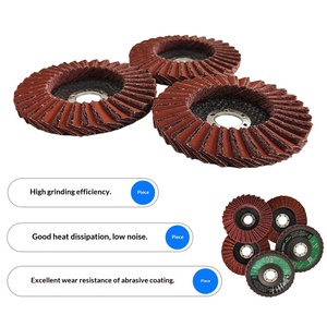 Aşındırıcı Paslanmaz Çelik Flap Disk 125mm Orta Sertlikte OEM Özelleştirilebilir Açılı Taşlama Makinesi Metal Parlatma İçin - Product Image 1