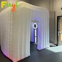 Stand de bar gonflable personnalisé avec LED pour exposition, bar pop-up, service de restauration, décoration