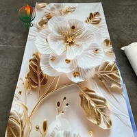 Panneau mural en PVC brillant UV, panneau décoratif pour les intérieurs commerciaux et résidentiels