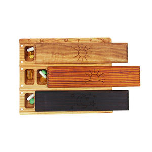 Caja organizadora personalizada para pastillas, contenedor de vitamina 7, día y noche, 3 veces al día - Product Image 1