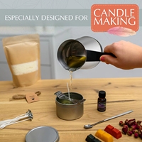 Perlengkapan Lilin Aromaterapi DIY Kreatif untuk Rumah, Kit Lilin Ajaib, Bahan dan Alat Pembuatan Lilin Buatan Tangan, Set Hadiah
