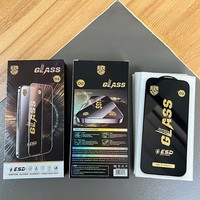 Protection d'écran en verre trempé anti-statique OG Glass ESD haute protection contre la poussière pour iPhone 13 12 Mini 15 18 Pro Max