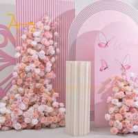 Offre Spéciale fournitures de mariage mariage événement Design luxe scène toile de fond acrylique fleur décors pour la décoration de fête