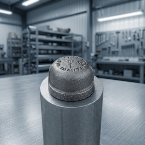 Tapa Redonda Industrial de Hierro Fundido Maleable de Alta Presión, Tapa Flexible Lisa FCD 450 / ASTM A536 - Product Image 3