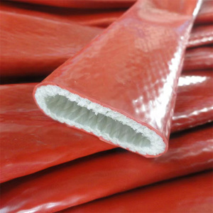 <span class=keywords><strong>Manchon</strong></span> d'isolation résistant à la chaleur en fibre de verre, <span class=keywords><strong>manchon</strong></span> de feu enduit de caoutchouc de Silicone pour <span class=keywords><strong>tuyau</strong></span> hydraulique - Product Image 2