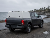 Capot rigide en aluminium pour benne de camion Toyota Tacoma 4x4, avec barres transversales multiples, porte-bagages de toit, étanche, OEM ODM