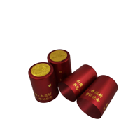 Bouchon à vis personnalisé en aluminium-plastique de qualité alimentaire anti-fuite avec logo FM-22 pour bouteilles de vin – Vente en gros